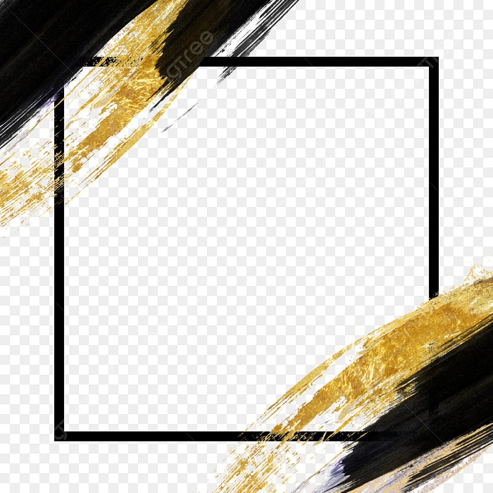 Рамка мазки кистью