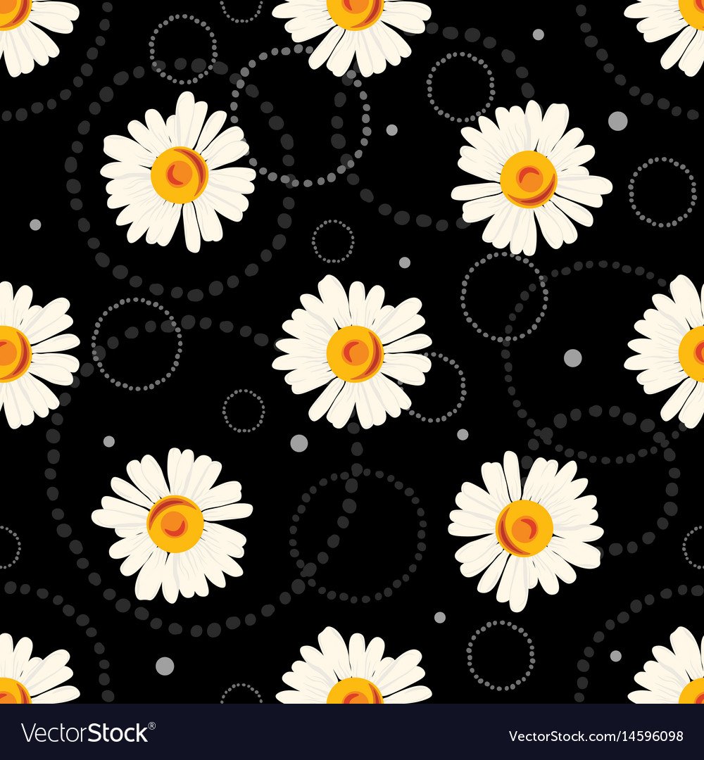 Ромашки паттерн