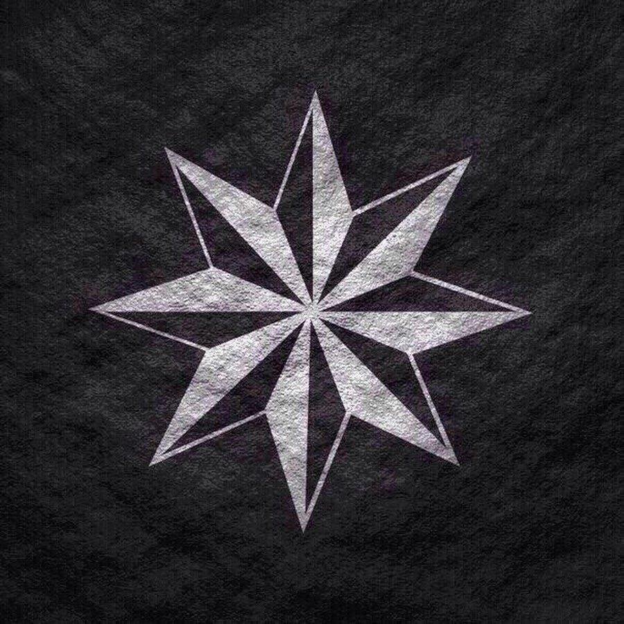 Восьмиконечная воровская звезда звезда