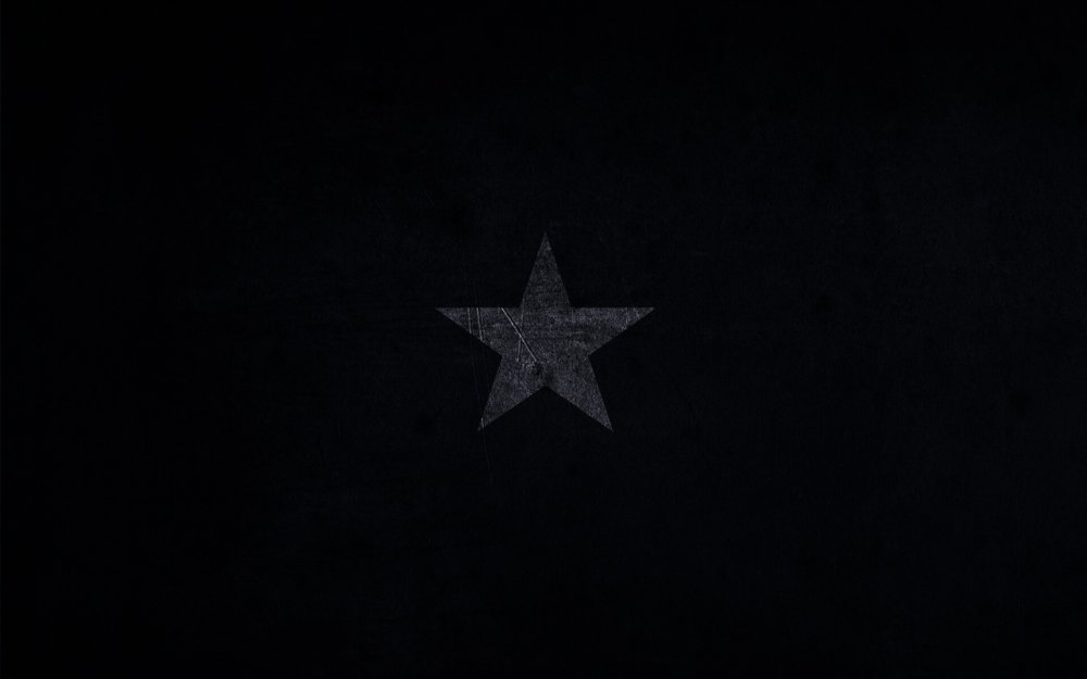 Звезды на черном фоне