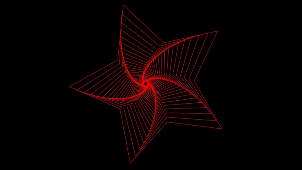 Фигуры на черном фоне