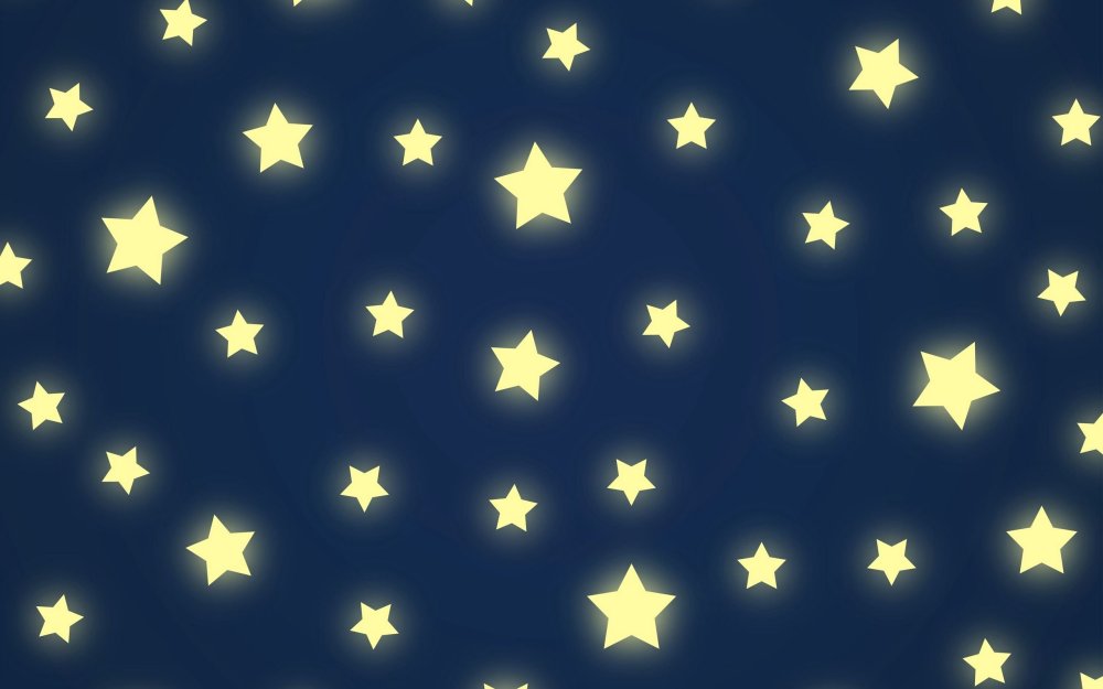 Звезды на голубом фоне