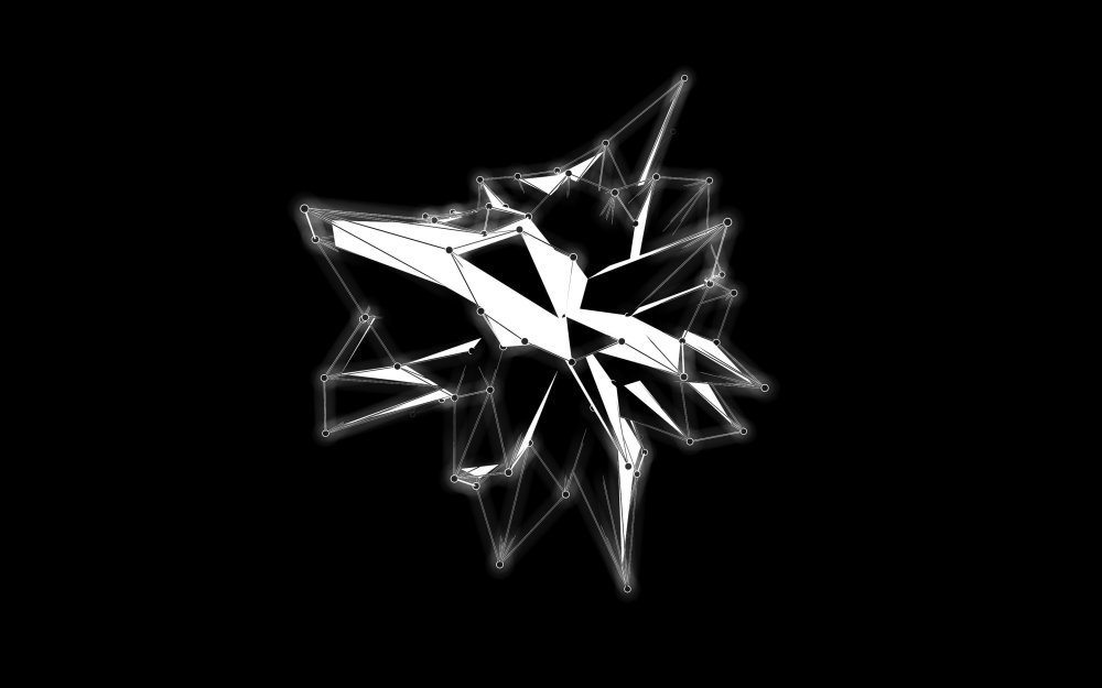 Звезды на черном фоне