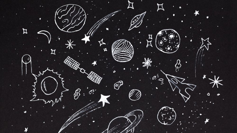 Звёздное небо планеты Графика