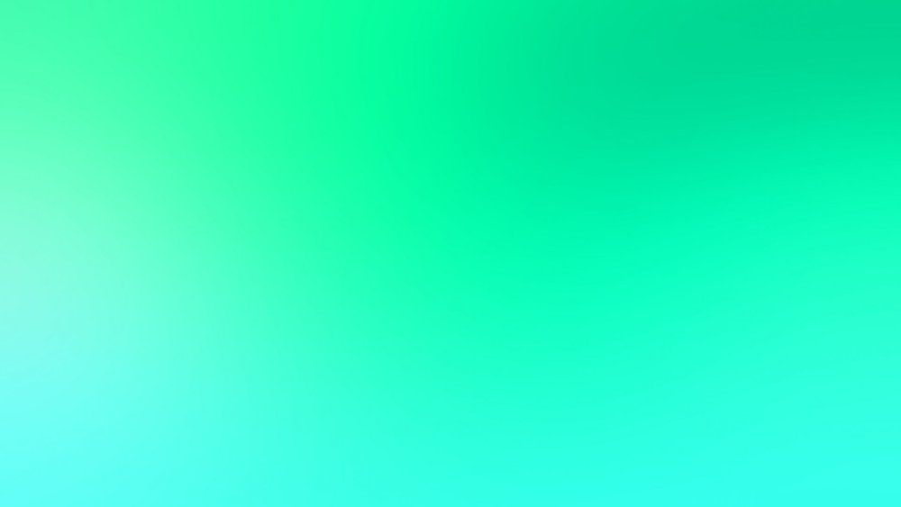 Фон мятный градиент