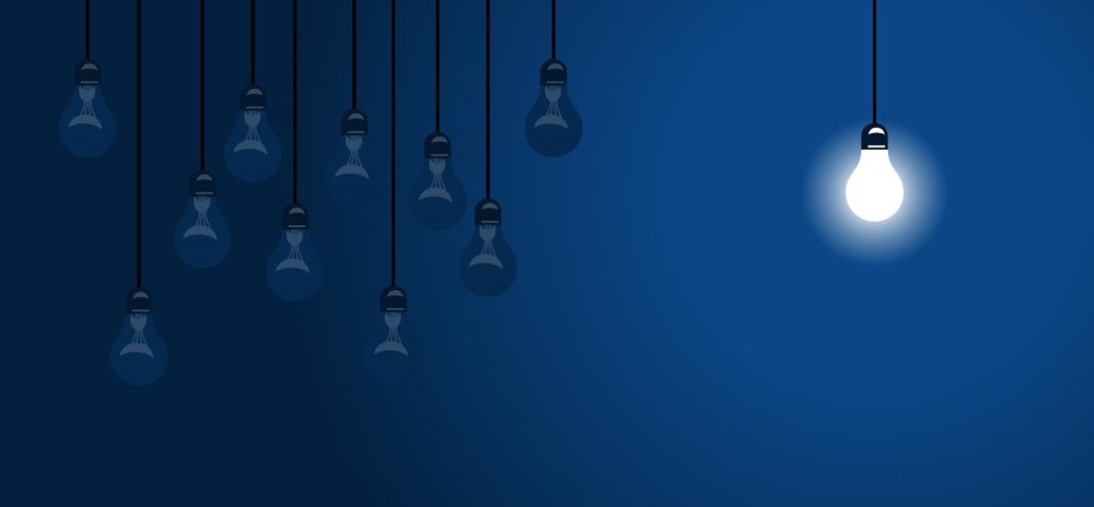 Лампочка Минимализм