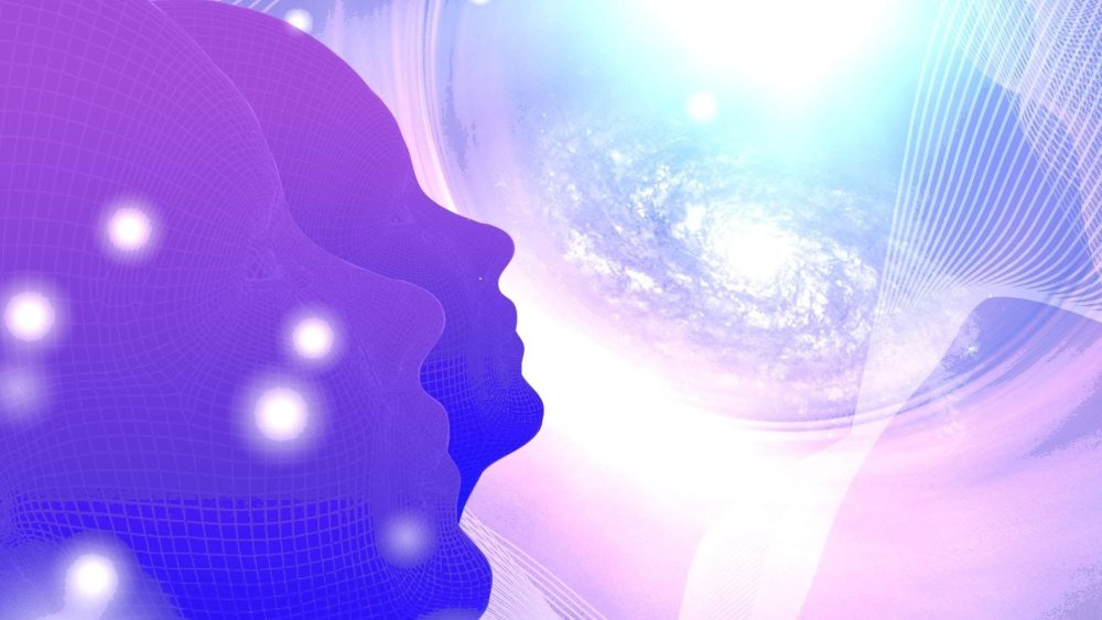 Медитация на прозрачном фоне