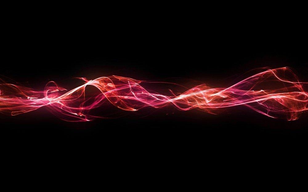 Молния на черном фоне 4к