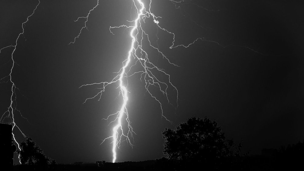 Текстура молнии