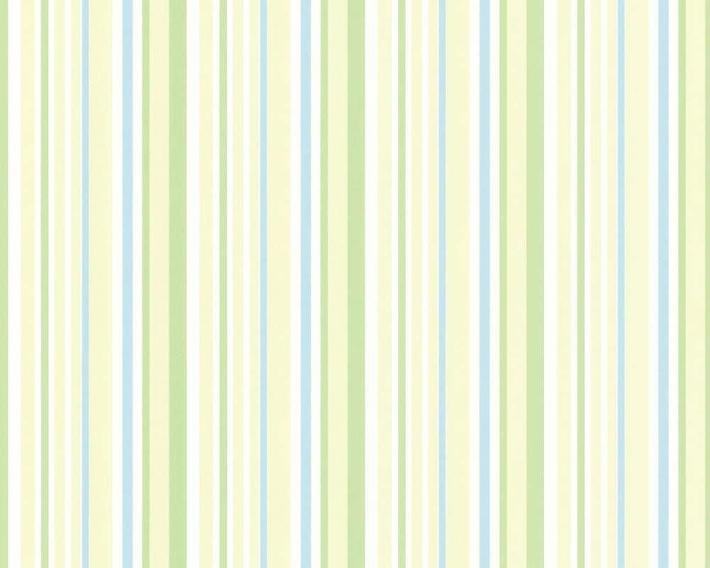 Зеленые обои в полоску