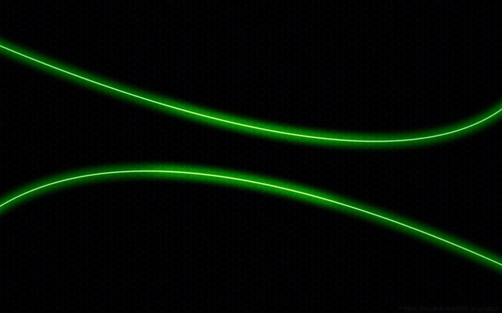 Зеленый неон