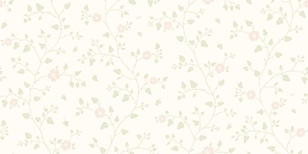 Обои с мелким цветочным рисунком