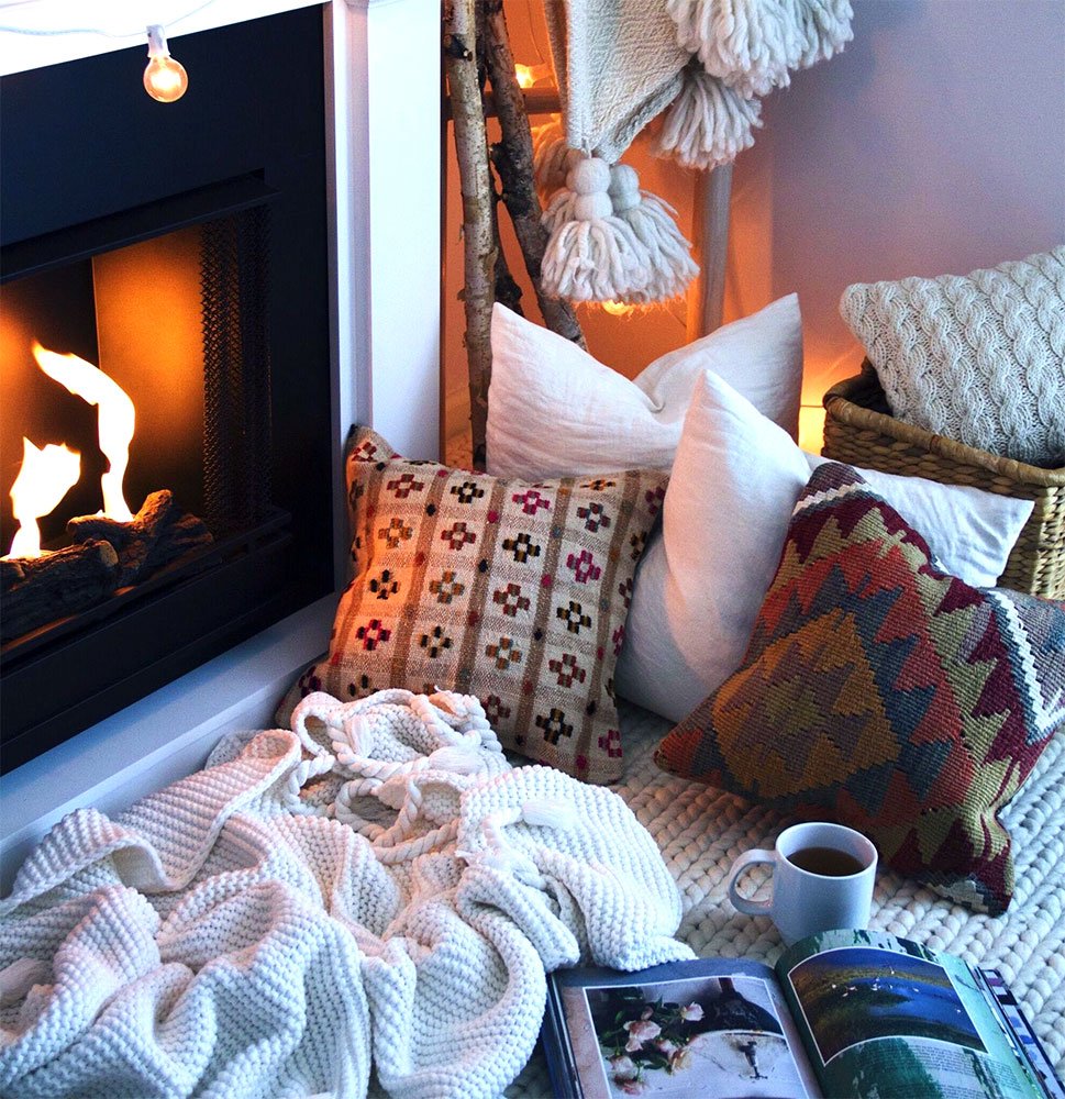 Пледы в стиле хюгге