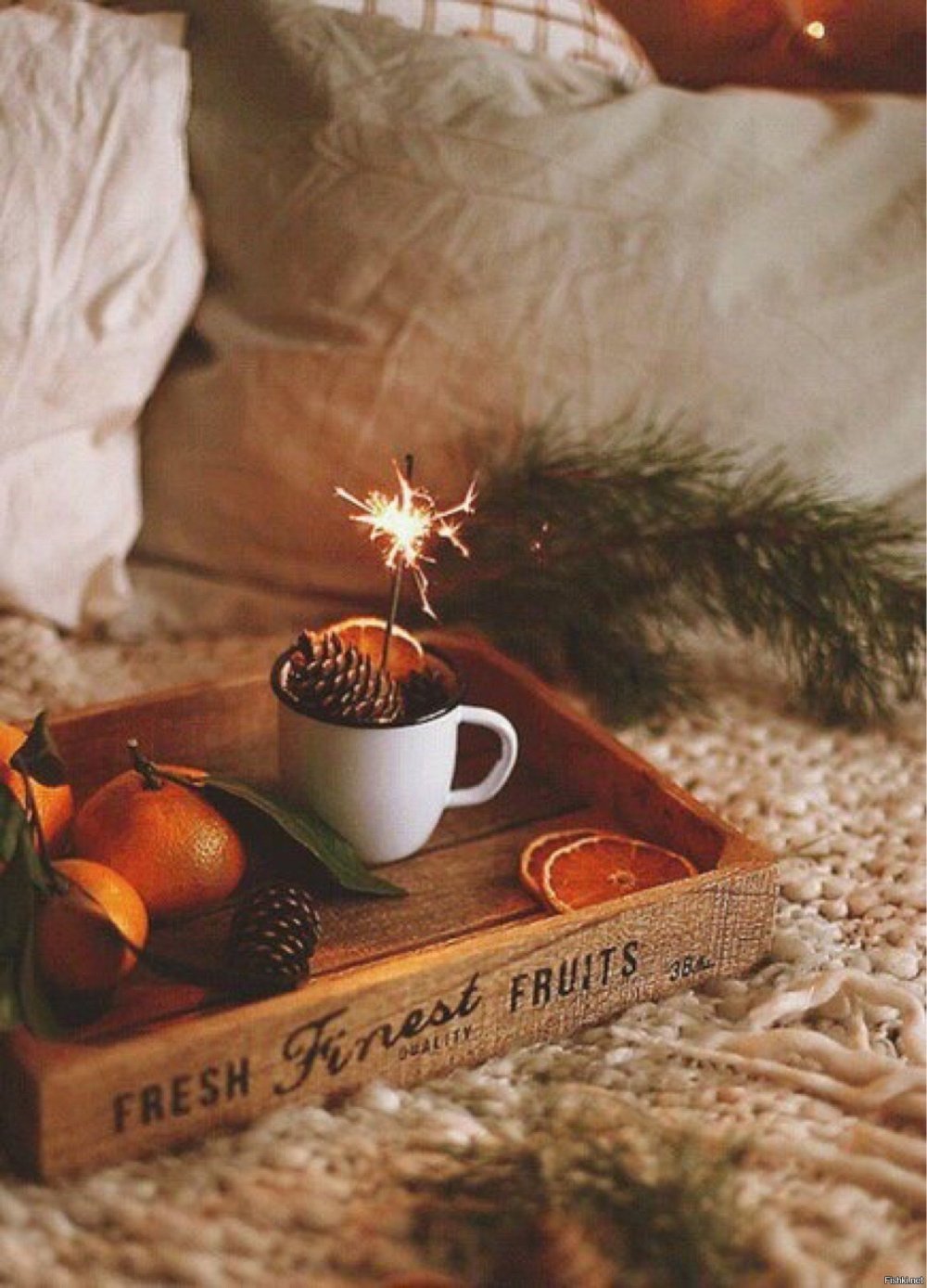 Зима Эстетика уют новый год