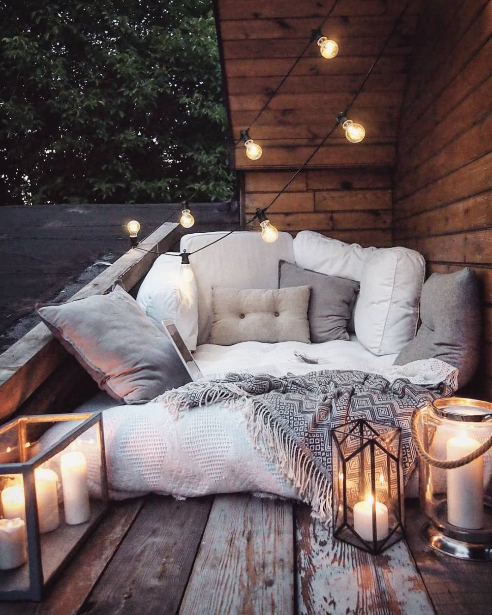 Уютный зимний интерьер