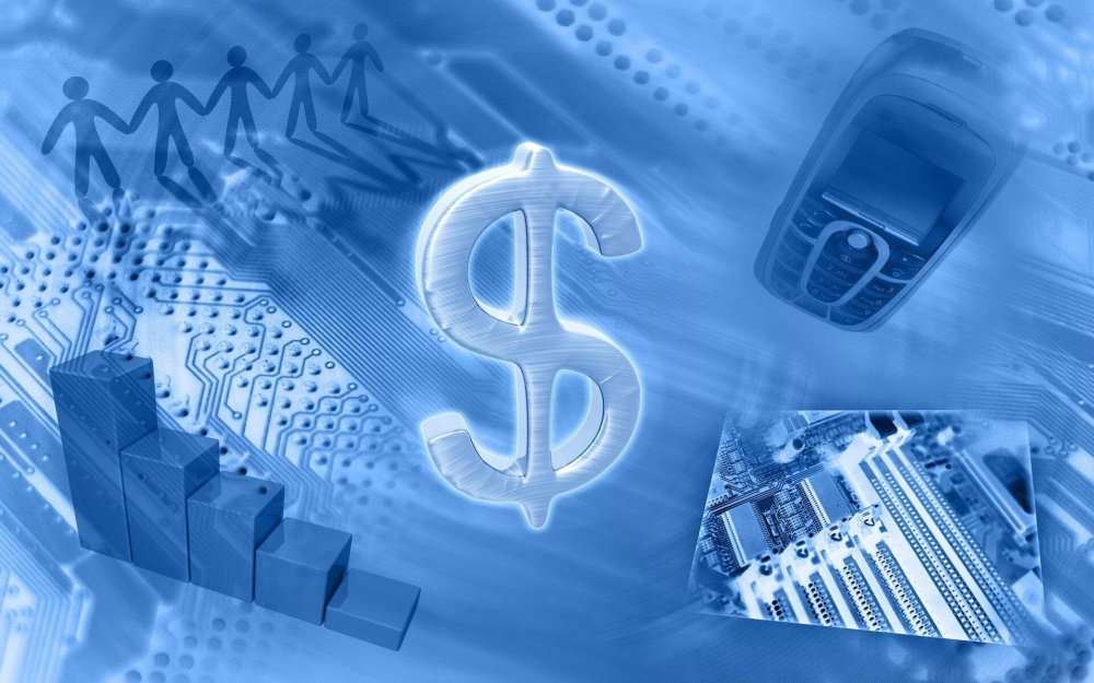 Красивый фон для презентации по экономике