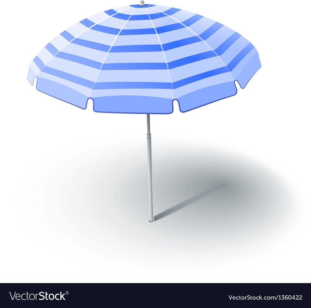 Пляжный зонт с клапаном