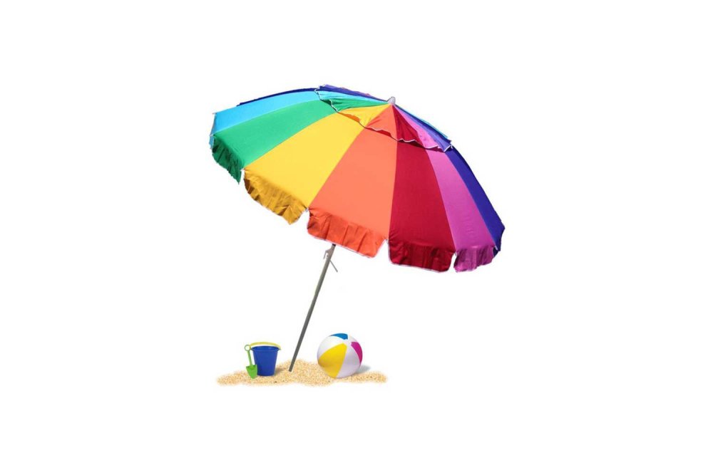 Зонт вектор силуэт