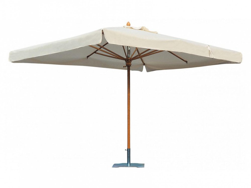 Пляжный зонт зеленый на фоне