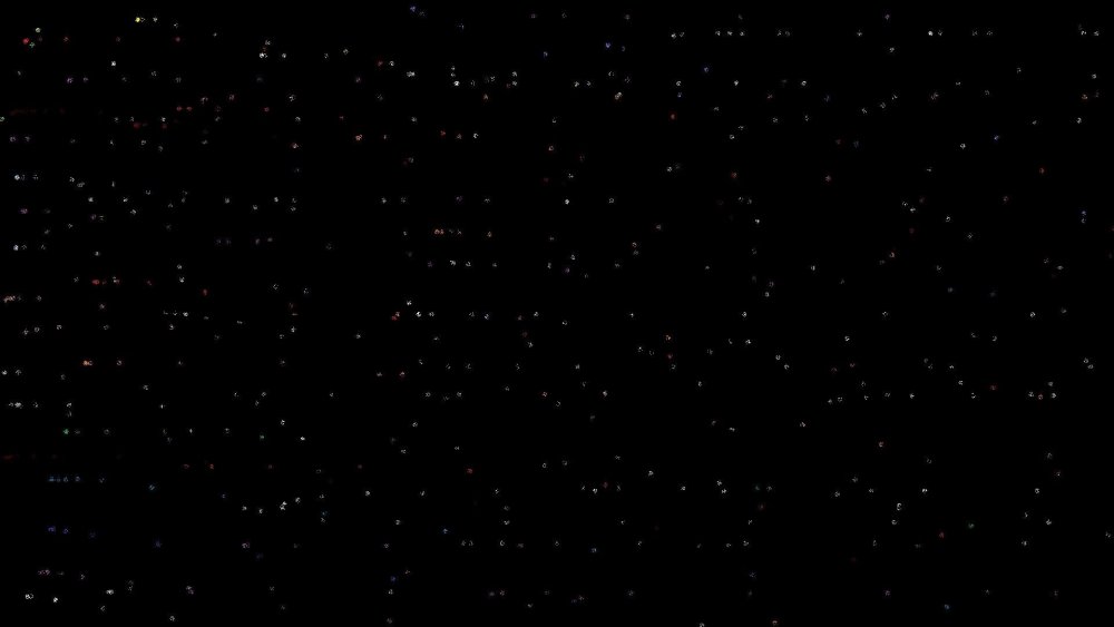 Черный экран фон