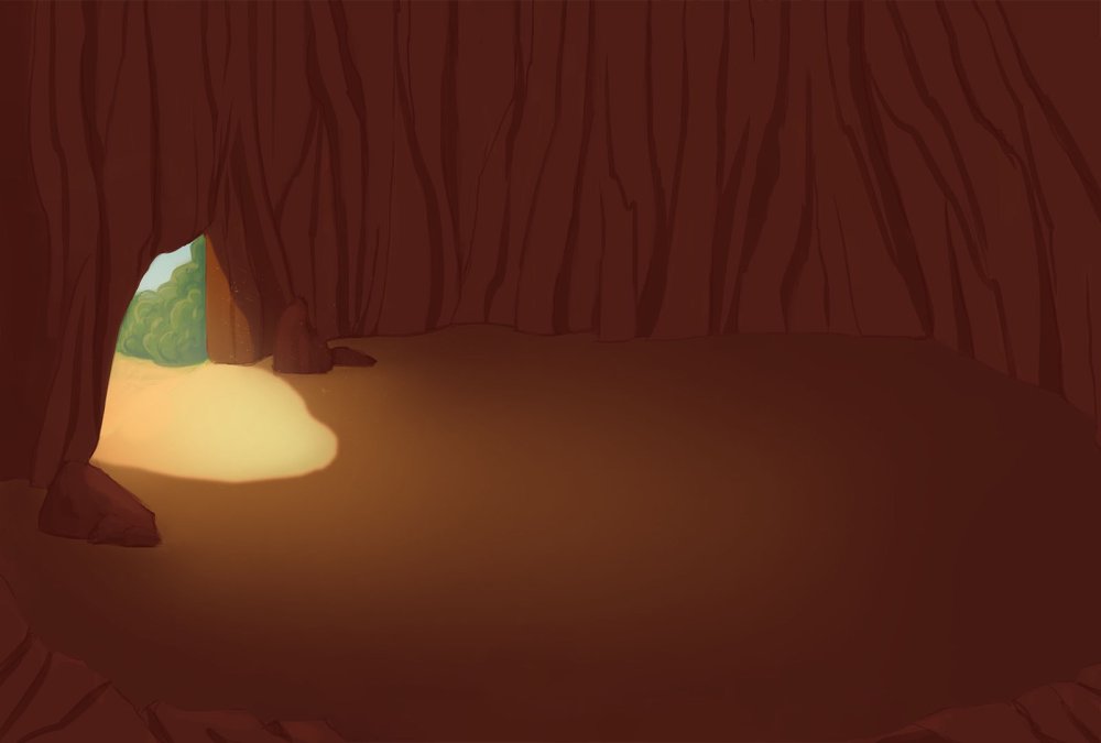 Стена пещеры