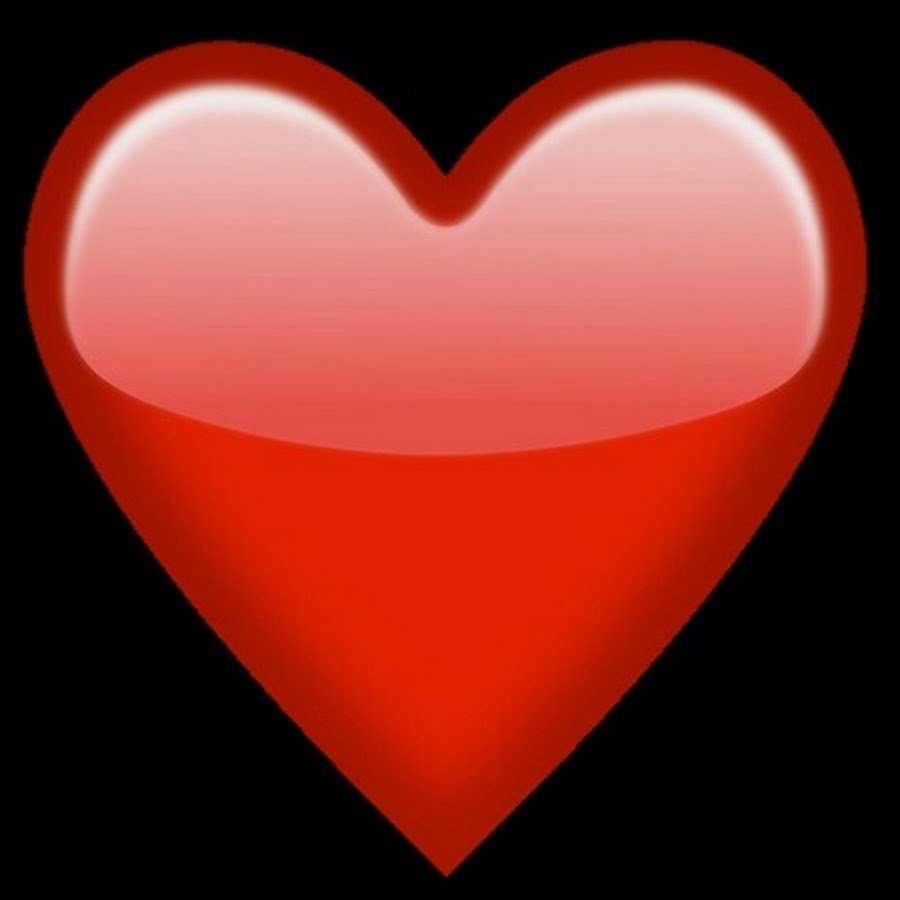 Красное сердце Смайл