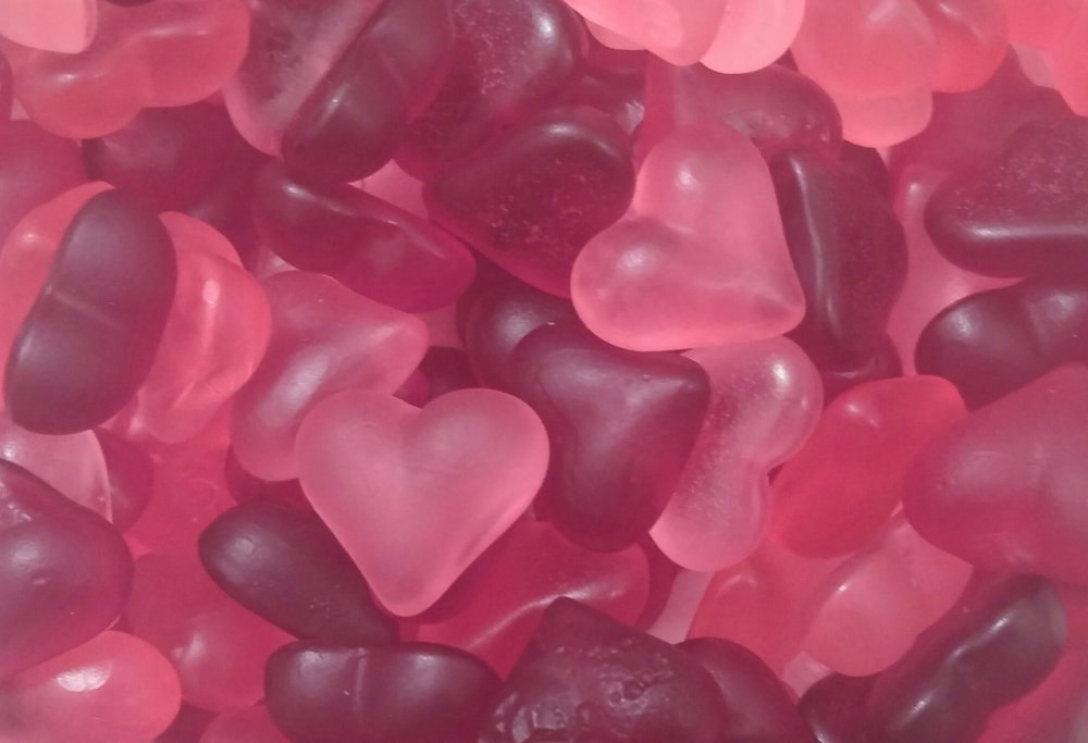 Розовые мармеладки