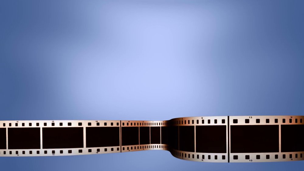 Фон в виде кинопленки