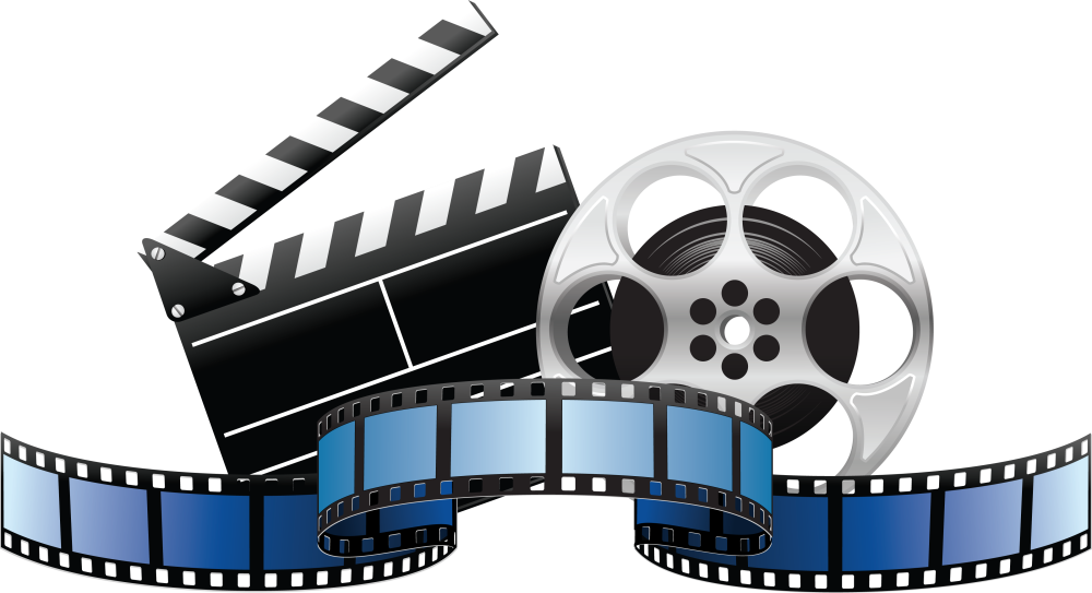 Кинопленка на прозрачном фоне