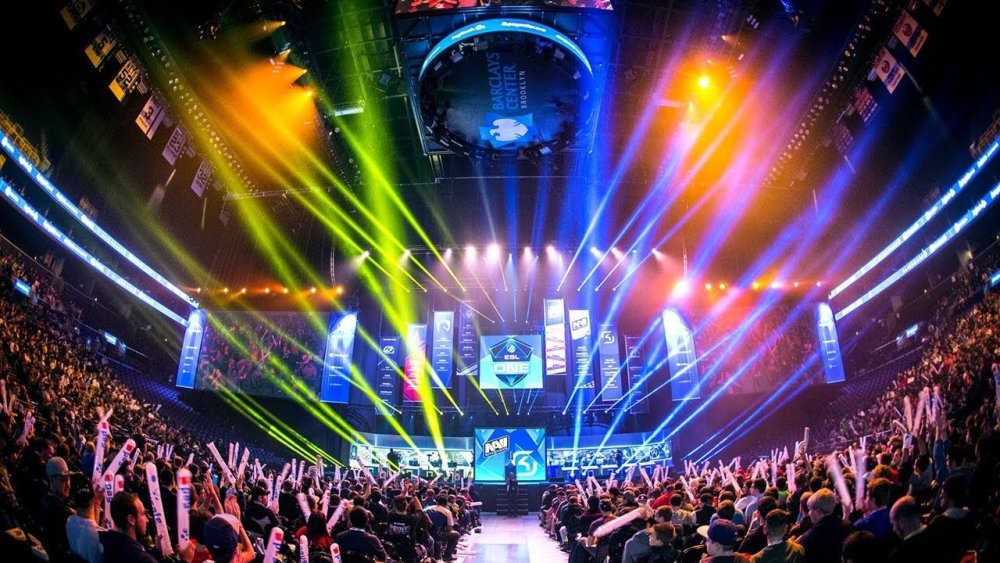 ESL one New York сцена