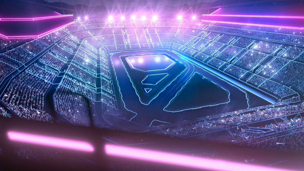Футуристический стадион