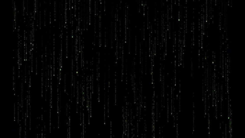 Темный фон матрица