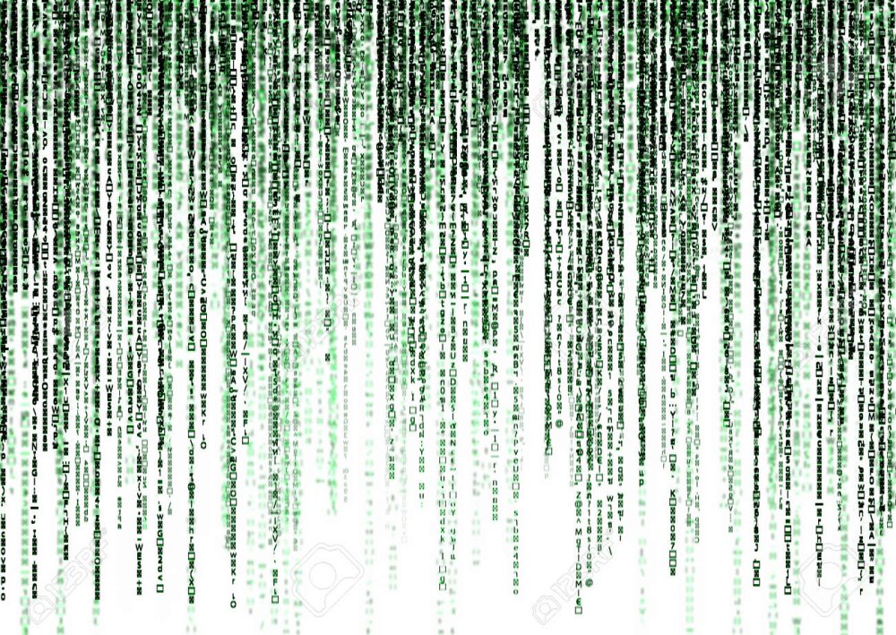 Матрица белая