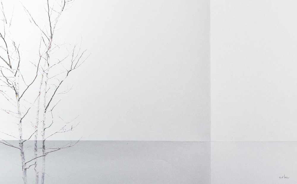 Эстетичные обои белые