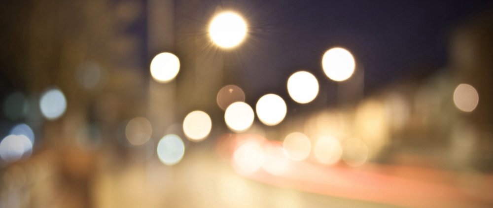 Красивые блики от солнца