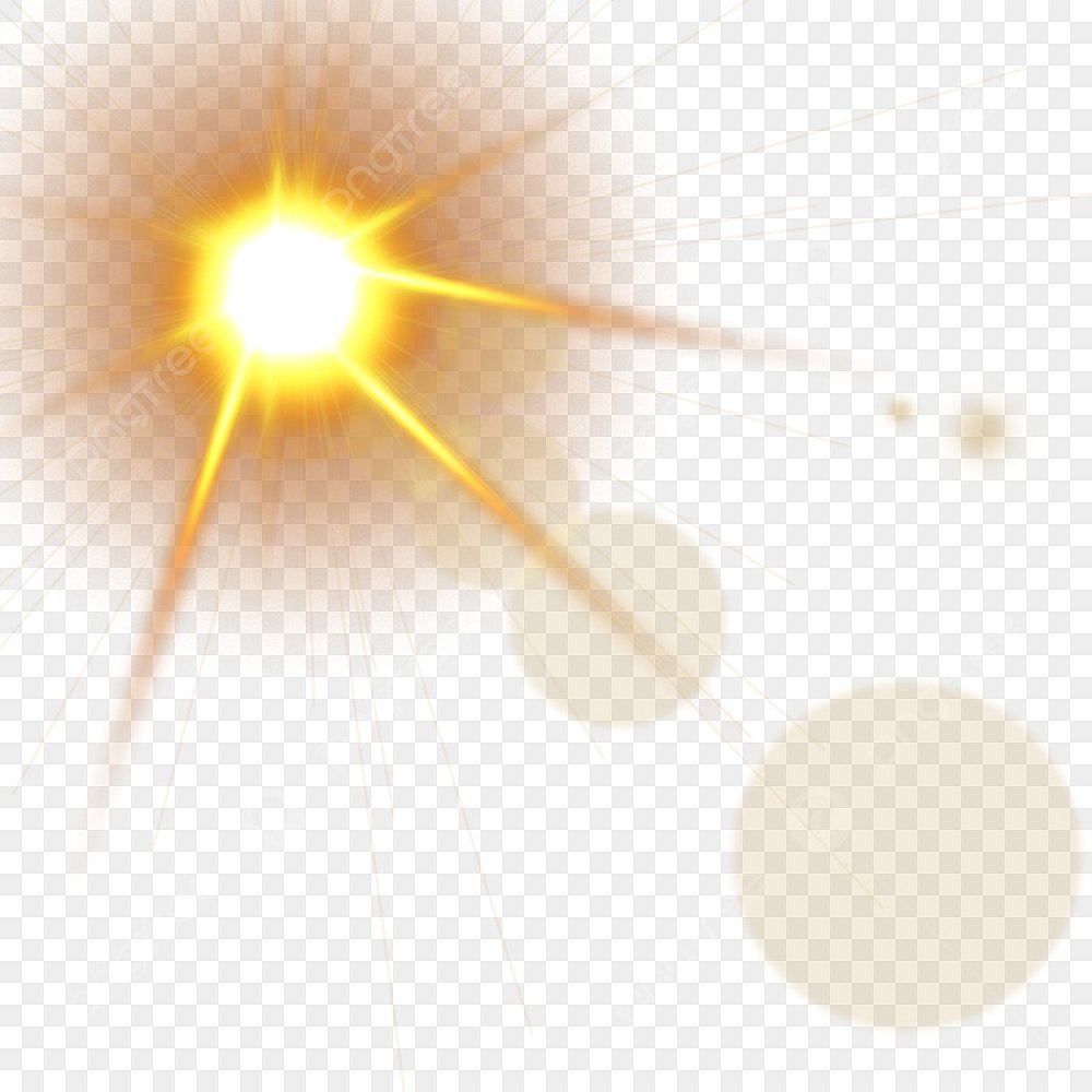 Блик солнца