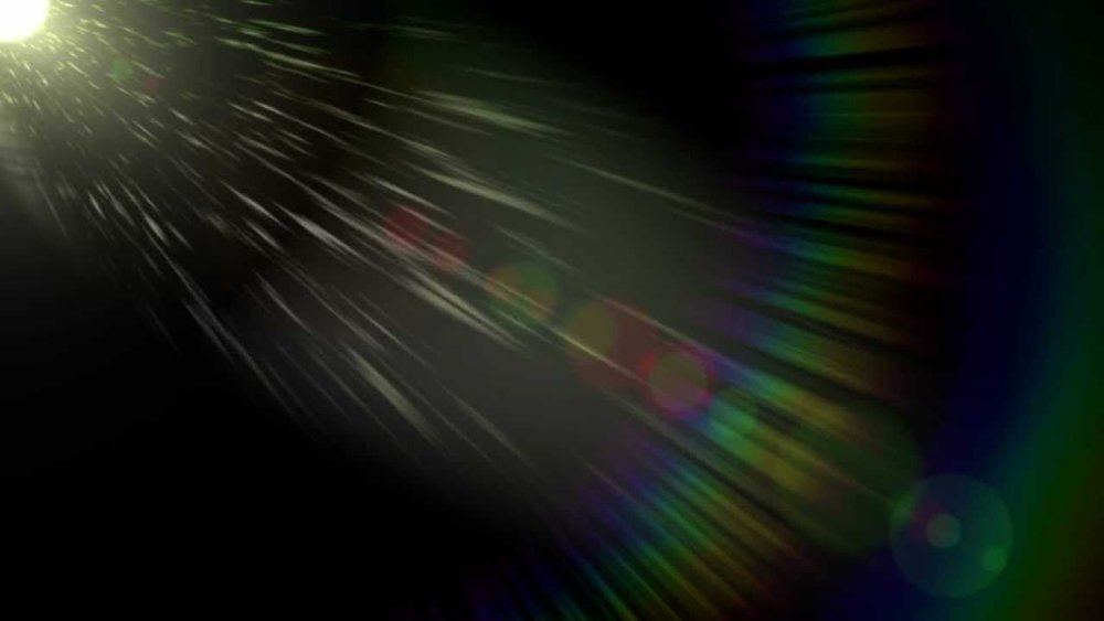 Блики от солнца