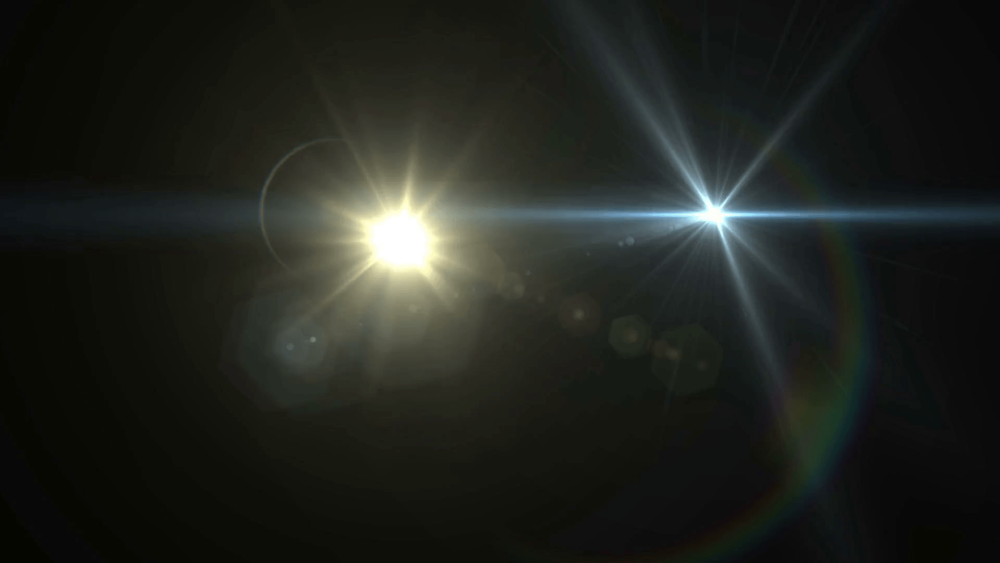 Блик солнца