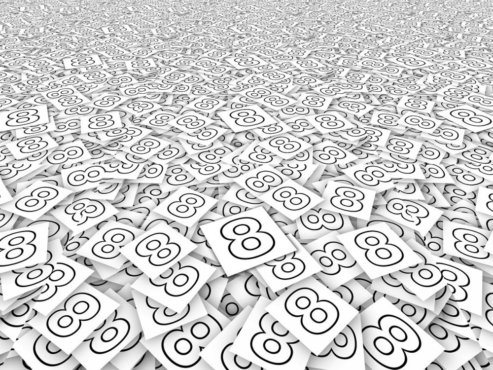 Много цифр картинки