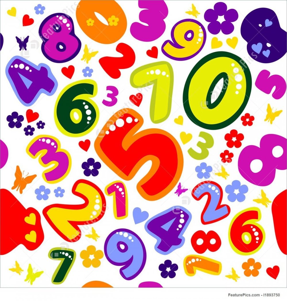 Математический фон для малышей