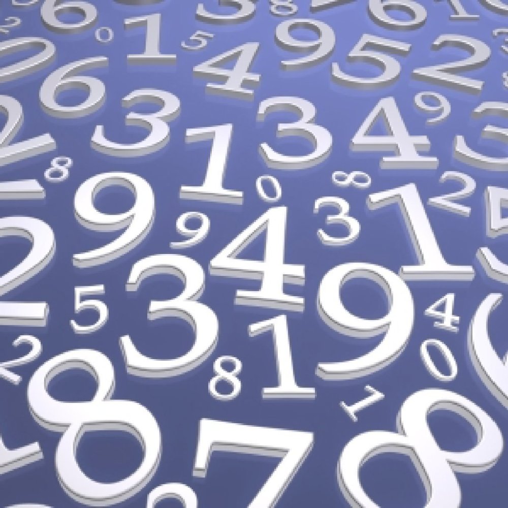 Числа картинки