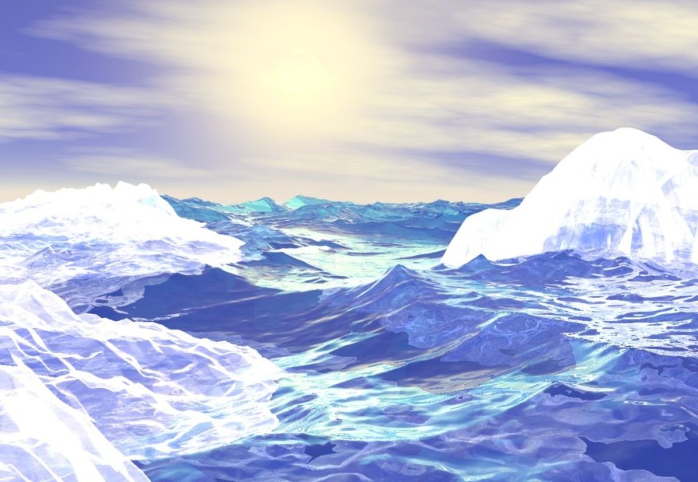 Обои для презентации Арктика