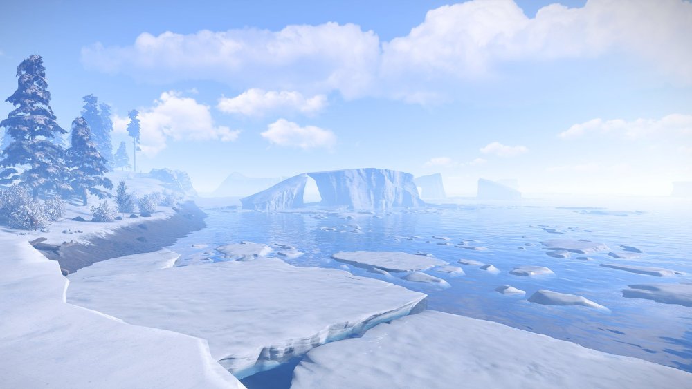 Антарктида снег