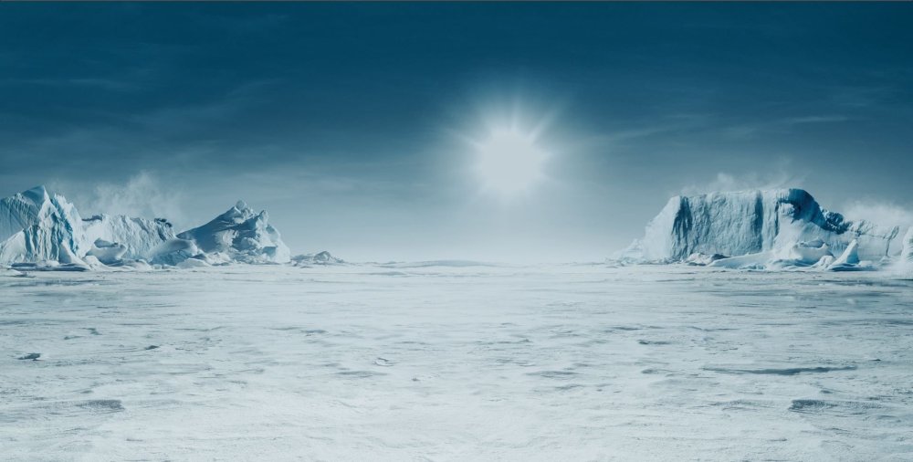 Задний фон Арктика