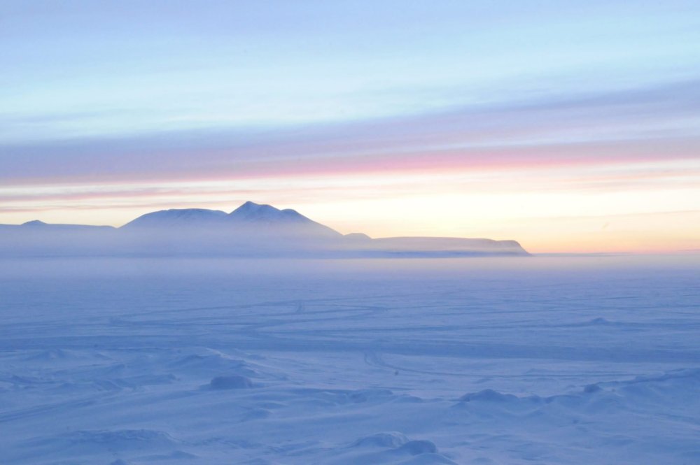 Арктические пустыни Полярный день