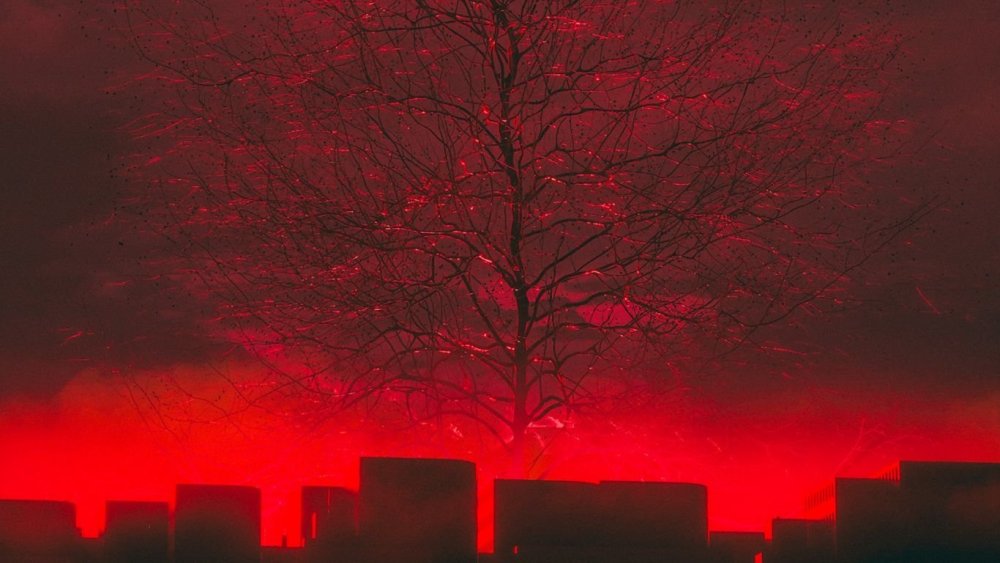 Красный фон на рабочий стол