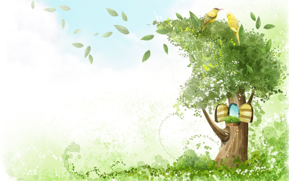 Сказочное дерево