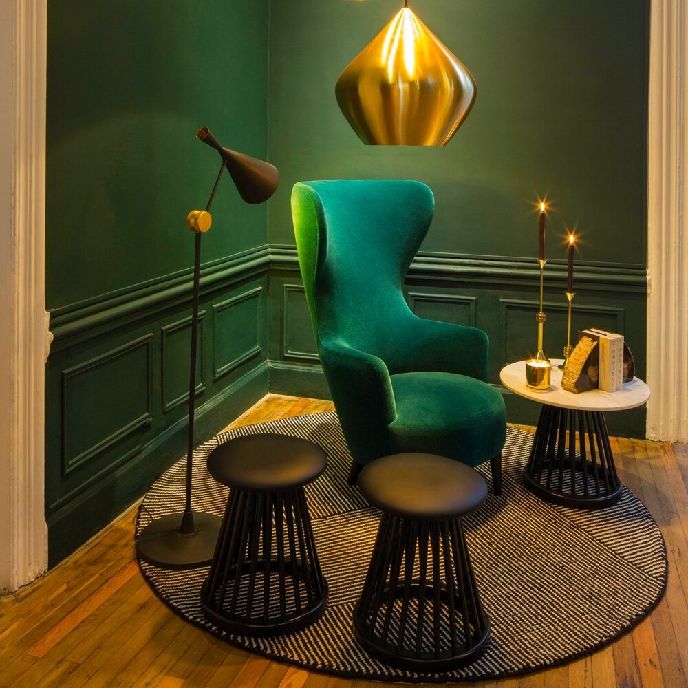 Трон королевск кресло Королевский зеленый