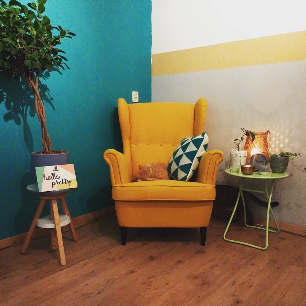 Гостиная в тропическом стиле