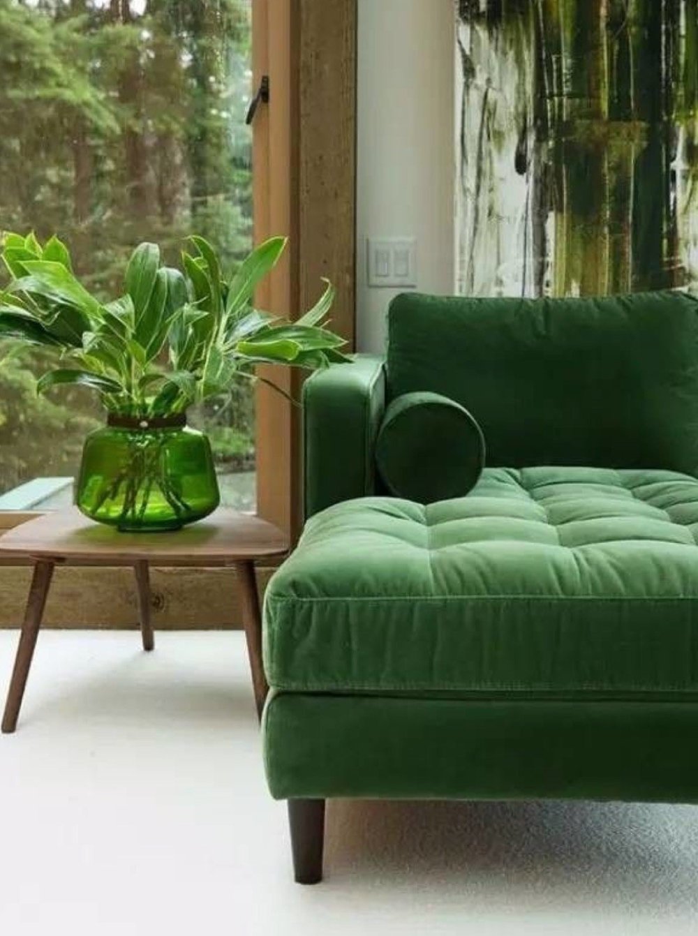 Кресло Meridian, изумрудный